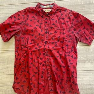 Ezekial mens short sleeve button up